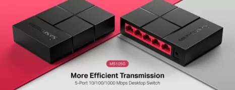 MERCUSYS desktop switch MS105G, 5x 10/100/1000 Mbps, V2.40 13 MERCUSYS desktop switch MS105G, 5x 10/100/1000 Mbps, V2.40 4