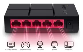 MERCUSYS desktop switch MS105G, 5x 10/100/1000 Mbps, V2.40 14 MERCUSYS desktop switch MS105G, 5x 10/100/1000 Mbps, V2.40 5