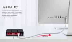 MERCUSYS desktop switch MS105G, 5x 10/100/1000 Mbps, V2.40 16 MERCUSYS desktop switch MS105G, 5x 10/100/1000 Mbps, V2.40 7