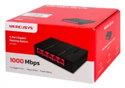 MERCUSYS desktop switch MS105G, 5x 10/100/1000 Mbps, V2.40 17 MERCUSYS desktop switch MS105G, 5x 10/100/1000 Mbps, V2.40 8