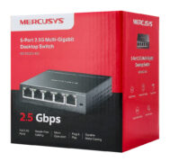 MERCUSYS desktop switch MS105GS-M2, 5x 2.5Gbps θύρες, UN/1.0 7 MERCUSYS desktop switch MS105GS-M2, 5x 2.5Gbps θύρες, UN/1.0 3
