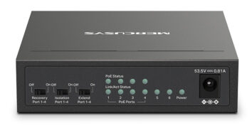 MERCUSYS Desktop Switch MS106LP, 6x 10/100 Mbps, PoE+, Ver. 1.0 10 MERCUSYS Desktop Switch MS106LP, 6x 10/100 Mbps, PoE+, Ver. 1.0 3
