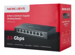 MERCUSYS desktop switch MS108GS-M2, 8x 2.5Gbps θύρες, UN/1.0 7 MERCUSYS desktop switch MS108GS-M2, 8x 2.5Gbps θύρες, UN/1.0 3