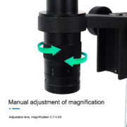 SUNSHINE ψηφιακό μικροσκόπιο MS10E-03 με 10.1" οθόνη, 8x, LED, 38MP 8