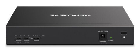 MERCUSYS Desktop Switch MS110CMP, 8x 10/100Mbps PoE+, 2x Gigabit, Ver. 1.0 10 MERCUSYS Desktop Switch MS110CMP, 8x 10/100Mbps PoE+, 2x Gigabit, Ver. 1.0 3