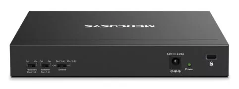 MERCUSYS Desktop Switch MS110CMP, 8x 10/100Mbps PoE+, 2x Gigabit, Ver. 1.0 3