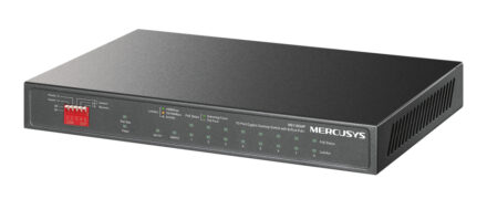 MERCUSYS Desktop Switch MS110GMP, 8x 10/100/1000Mbps PoE+, 2x Gigabit, Ver. 1.0 2 MERCUSYS Desktop Switch MS110GMP, 8x 10/100/1000Mbps PoE+, 2x Gigabit, Ver. 1.0 1