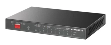 MERCUSYS Desktop Switch MS110GMP, 8x 10/100/1000Mbps PoE+, 2x Gigabit, Ver. 1.0 1