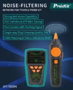 PROSKIT tester καλωδίων δικτύου MT-7029N για RJ45/11/12 13 PROSKIT tester καλωδίων δικτύου MT-7029N για RJ45/11/12 2