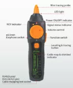 PROSKIT tester καλωδίων δικτύου MT-7029N για RJ45/11/12 21 PROSKIT tester καλωδίων δικτύου MT-7029N για RJ45/11/12 10