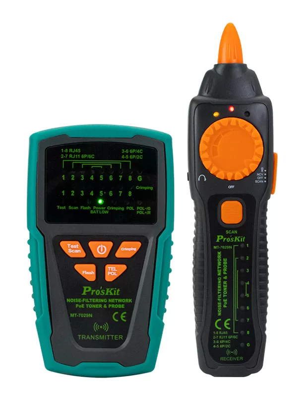 PROSKIT tester καλωδίων δικτύου MT-7029N για RJ45/11/12 3 PROSKIT tester καλωδίων δικτύου MT-7029N για RJ45/11/12