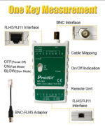 PROSKIT tester καλωδίων δικτύου MT-7031 για RJ45/11/12/22 & BNC 3