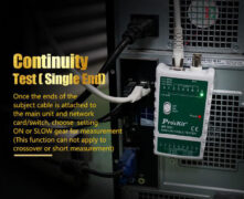 PROSKIT tester καλωδίων δικτύου MT-7031 για RJ45/11/12/22 & BNC 6