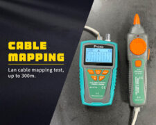 PROSKIT tester καλωδίων δικτύου MT-7071N για RJ45/11/12 & BNC 8