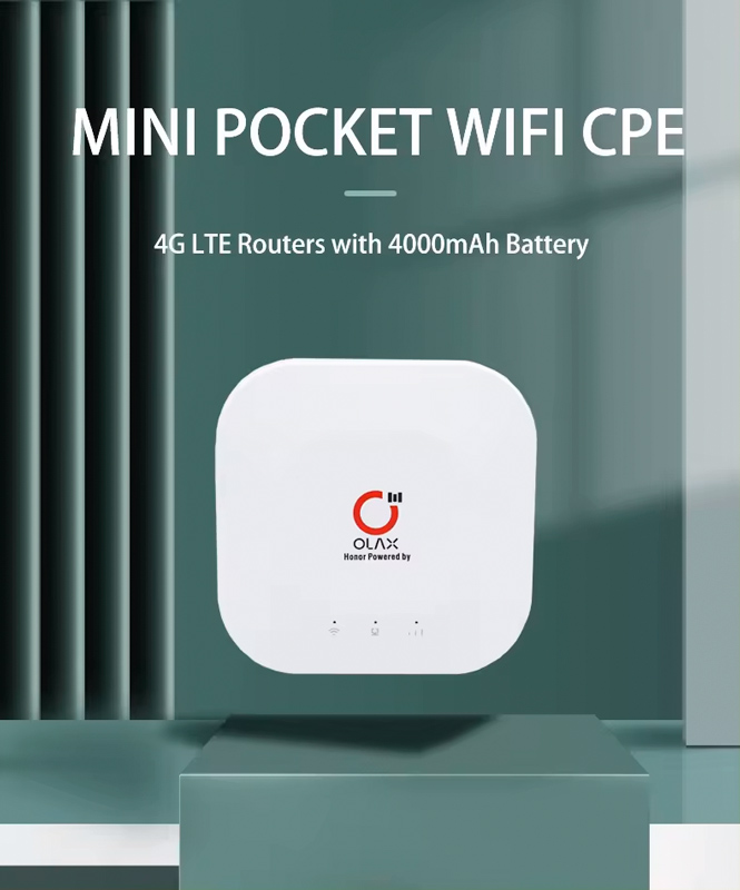 OLAX router MT30, 4G LTE, WiFi 150 Mbps, 4000mAh 4 OLAX router MT30, 4G LTE, WiFi 150 Mbps, 4000mAh - Image 2