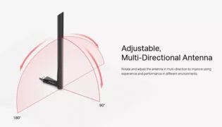 MERCUSYS ασύρματος USB αντάπτορας δικτύου MU6H, 650Mbps, 2.4/5GHz, V 1.0 5
