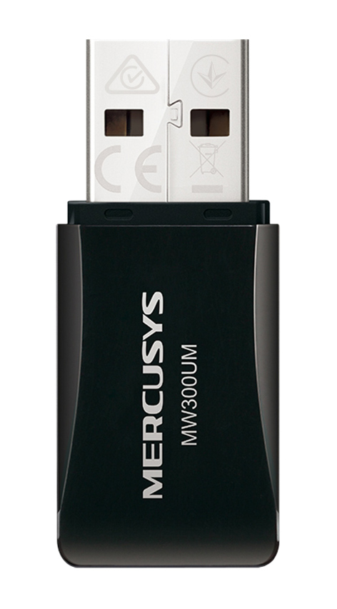 MERCUSYS ασύρματος USB αντάπτορας δικτύου MW300UM, 300Mbps, Ver 4.0 3 MERCUSYS ασύρματος USB αντάπτορας δικτύου MW300UM, 300Mbps, Ver 4.0