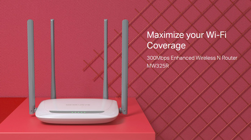 MERCUSYS Wireless N Router MW325R, 300Mbps, Ver. 2.0 6 MERCUSYS Wireless N Router MW325R, 300Mbps, Ver. 2.0 - Image 4
