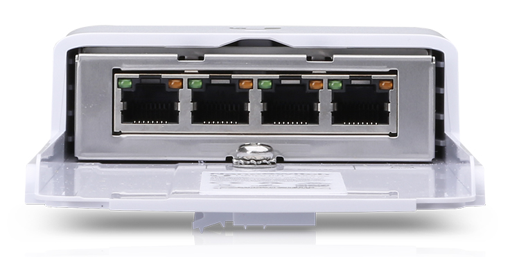 UBIQUITI PoE NanoSwitch N-SW, 4-Port 10/100/1000Mbps, outdoor 4 UBIQUITI PoE NanoSwitch N-SW, 4-Port 10/100/1000Mbps, outdoor - Image 2