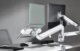 BRATECK βάση laptop NBH-6E για βάση οθονών, VESA 75x75, 11.6-17.3", γκρι 2