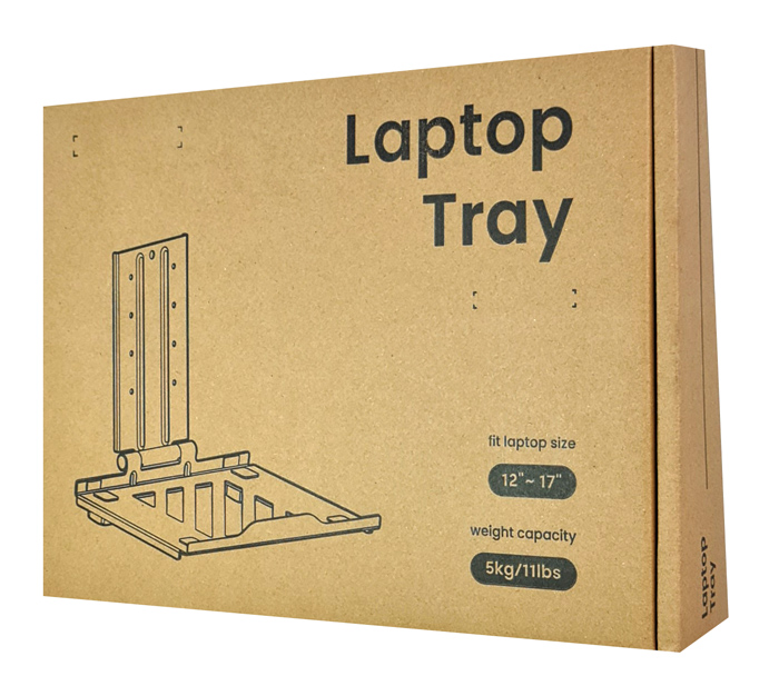 BRATECK βάση laptop NBH-7 για βάση οθονών VESA, έως 17", μαύρη 9 BRATECK βάση laptop NBH-7 για βάση οθονών VESA, έως 17", μαύρη - Image 7