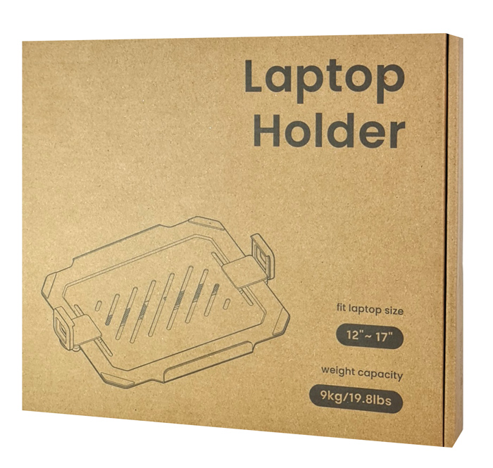 BRATECK βάση laptop NBH-8 για βάση οθονών VESA, έως 17", μαύρη 7 BRATECK βάση laptop NBH-8 για βάση οθονών VESA, έως 17", μαύρη - Image 5