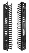 POWERTECH cable managment για rack NETW-0006, 23 θέσεων, πλαστικό, 2τμχ 2
