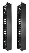 POWERTECH cable managment για rack NETW-0006, 23 θέσεων, πλαστικό, 2τμχ 1