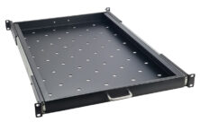 POWERTECH πτυσσόμενο ράφι για rack 19" NETW-0020, βάθος 740mm, μαύρο