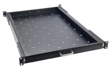 POWERTECH πτυσσόμενο ράφι για rack 19" NETW-0020, βάθος 740mm, μαύρο