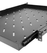 POWERTECH πτυσσόμενο ράφι για rack 19" NETW-0041, βάθος 570mm, μαύρο 3