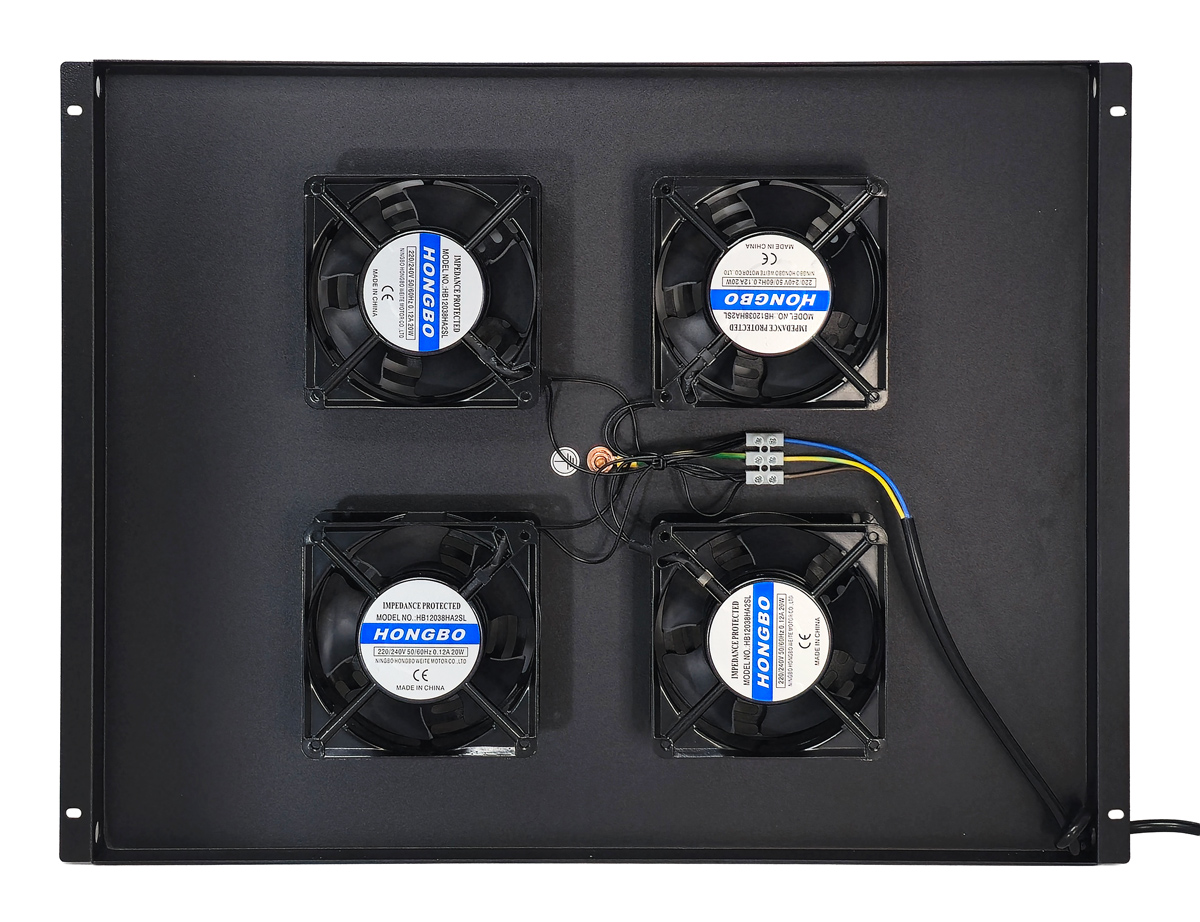 POWERTECH cooling fan για rack NETW-0044, 4x fans με μεταλλικό tray, 1.5m καλώδιο schuko, 54.5x41cm 4 POWERTECH cooling fan για rack NETW-0044, 4x fans με μεταλλικό tray, 1.5m καλώδιο schuko, 54.5x41cm - Image 2