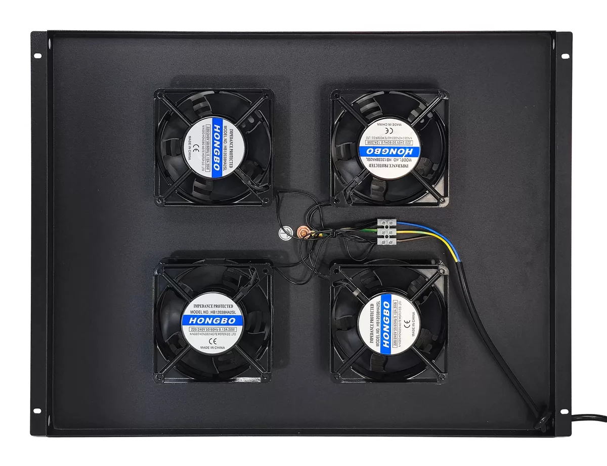 POWERTECH cooling fan για rack NETW-0044, 4x fans με μεταλλικό tray, 1.5m καλώδιο schuko, 54.5x41cm 4 POWERTECH cooling fan για rack NETW-0044, 4x fans με μεταλλικό tray, 1.5m καλώδιο schuko, 54.5x41cm - Image 2