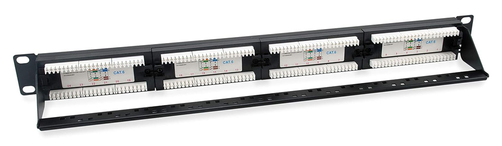 POWERTECH patch panel NETW-0046 για rack 19"/1U, 24 θυρών, CAT 6 UTP, μαύρο 4 POWERTECH patch panel NETW-0046 για rack 19"/1U, 24 θυρών, CAT 6 UTP, μαύρο - Image 2