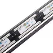 POWERTECH patch panel NETW-0046 για rack 19"/1U, 24 θυρών, CAT 6 UTP, μαύρο 3