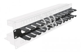 POWERTECH cable management NETW-0047 για rack 19"/1U, μεταλλικό, μαύρο 8 POWERTECH cable management NETW-0047 για rack 19"/1U, μεταλλικό, μαύρο 2
