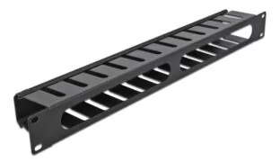 POWERTECH cable management NETW-0047 για rack 19"/1U, μεταλλικό, μαύρο 3