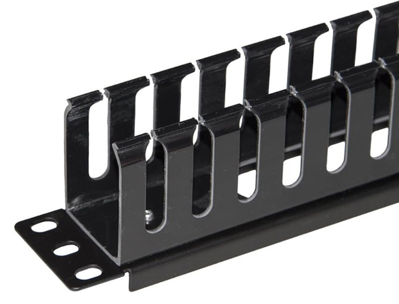 POWERTECH cable management NETW-0048 για rack 19"/1U, πλαστικό, μαύρο 6 POWERTECH cable management NETW-0048 για rack 19"/1U, πλαστικό, μαύρο - Image 4