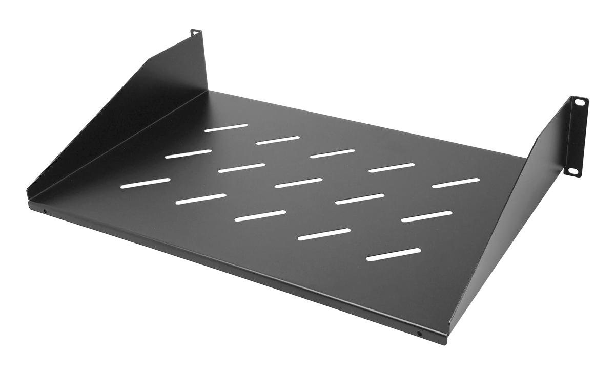 POWERTECH σταθερό ράφι για rack 19" NETW-0053, 2U, βάθος 300mm, μαύρο 3 POWERTECH σταθερό ράφι για rack 19" NETW-0053, 2U, βάθος 300mm, μαύρο