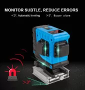 NOYAFA γραμμικό αλφάδι laser NF-112G, με πράσινη δέσμη 12 ακτίνων 3D 10