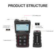 NOYAFA tester καλωδίων δικτύου NF-488 για RJ45 PoE 4