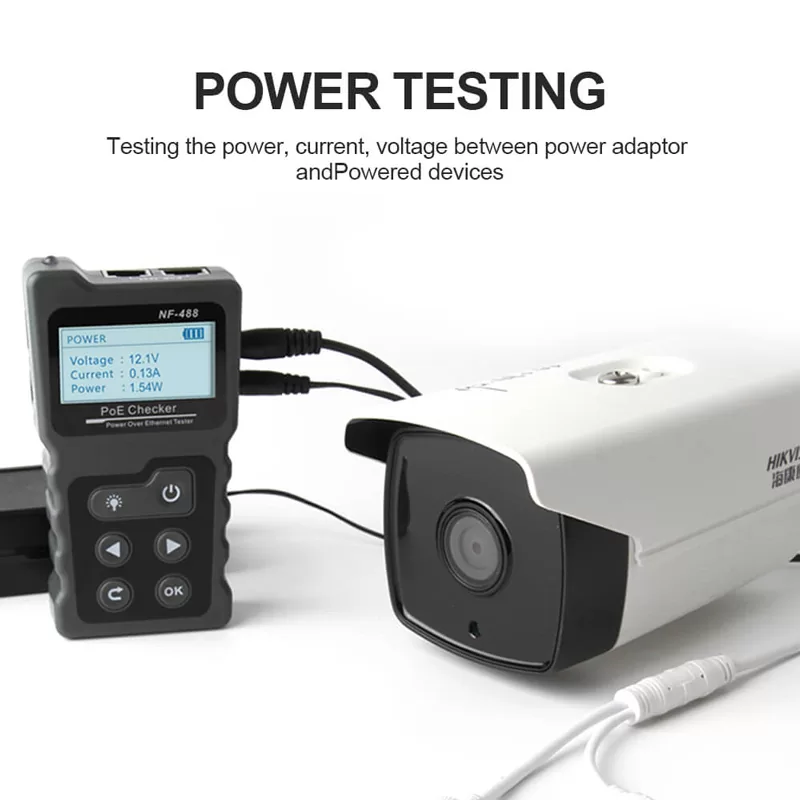 NOYAFA tester καλωδίων δικτύου NF-488 για RJ45 PoE 9 NOYAFA tester καλωδίων δικτύου NF-488 για RJ45 PoE - Image 7
