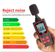 NOYAFA ψηφιακό ντεσιμπελόμετρο NF-562, 30-130dB 3