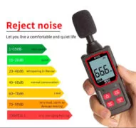 NOYAFA ψηφιακό ντεσιμπελόμετρο NF-562, 30-130dB 3