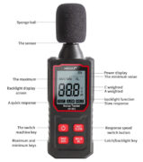 NOYAFA ψηφιακό ντεσιμπελόμετρο NF-562, 30-130dB 6