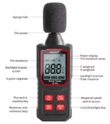 NOYAFA ψηφιακό ντεσιμπελόμετρο NF-562, 30-130dB 6