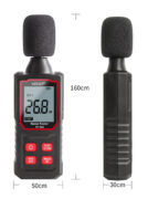 NOYAFA ψηφιακό ντεσιμπελόμετρο NF-562, 30-130dB 7