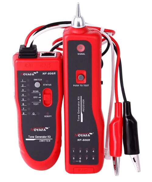 NOYAFA tester καλωδίων δικτύου NF-806 για RJ45 & RJ11 3 NOYAFA tester καλωδίων δικτύου NF-806 για RJ45 & RJ11