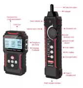 NOYAFA tester καλωδίων δικτύου NF-8209S για RJ45 PoE 6