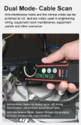 NOYAFA tester καλωδίων δικτύου NF-8209S για RJ45 PoE 12